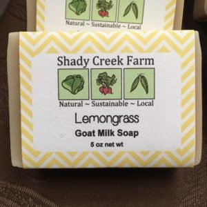 lemongrass goat milk soap